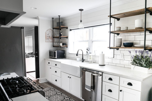 Small Kitchens Can Be Chic 5 Ideas To Try Based On Your Design Style Realtor Com,Small White Bathroom Designs