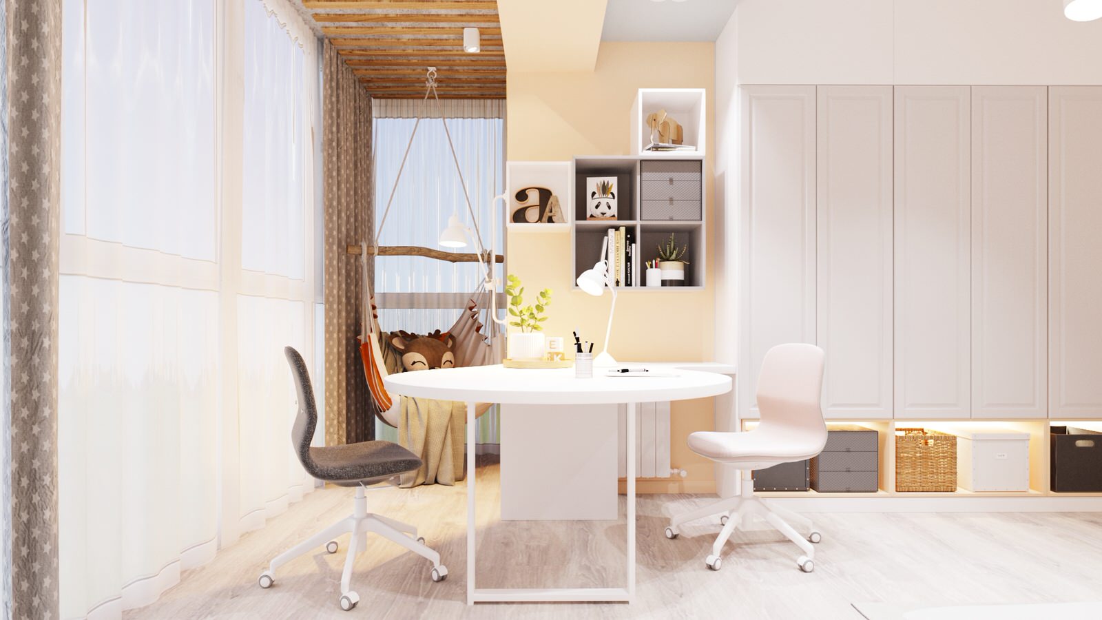 Детская для двух девочек