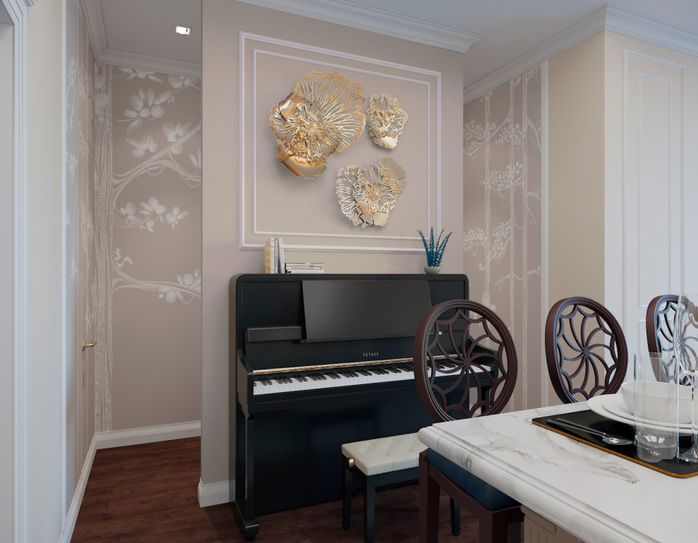 "Ванильное небо" - двухкомнатная квартира в Хамовниках