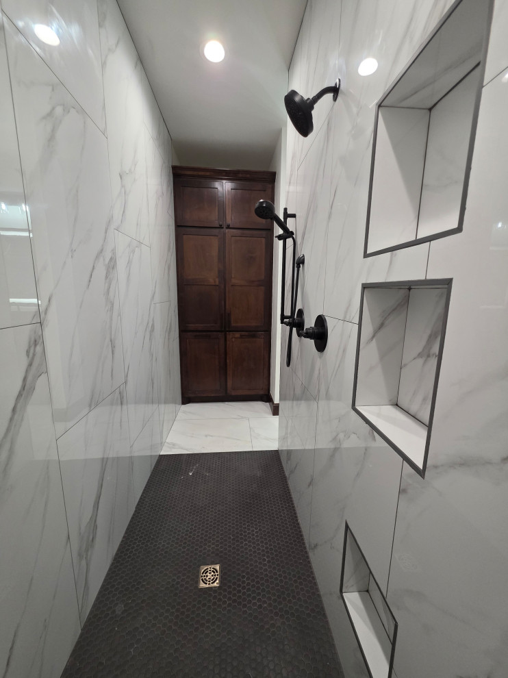 Primary/Master Shower with built in storage