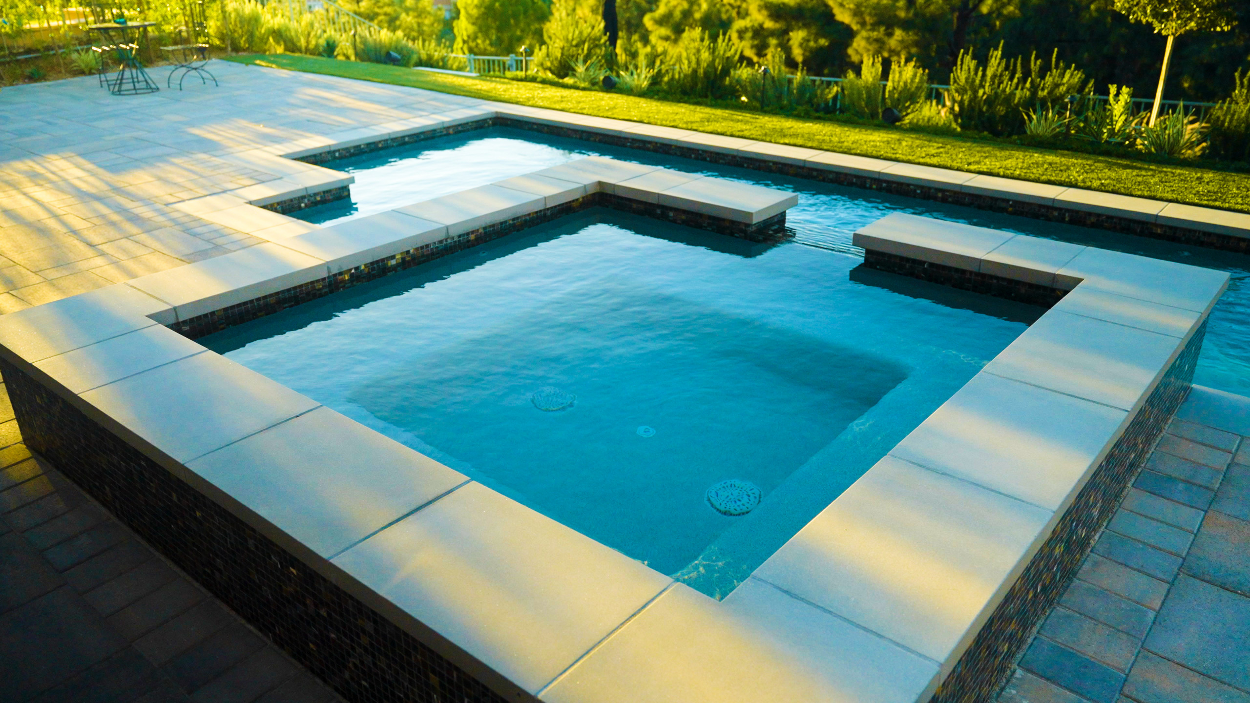 Pool, Spa, & Firepit Transformation