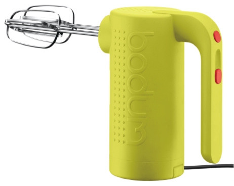 BISTRO Electric Hand Mixer Lime Green