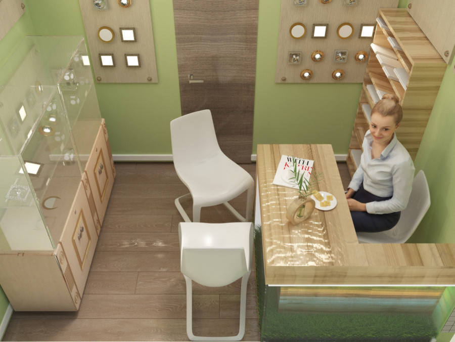 Проект торгового павильона