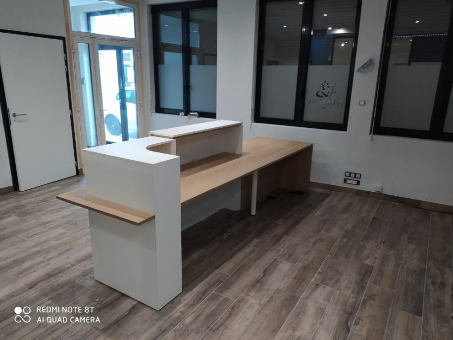 installation de la banque d'accueil