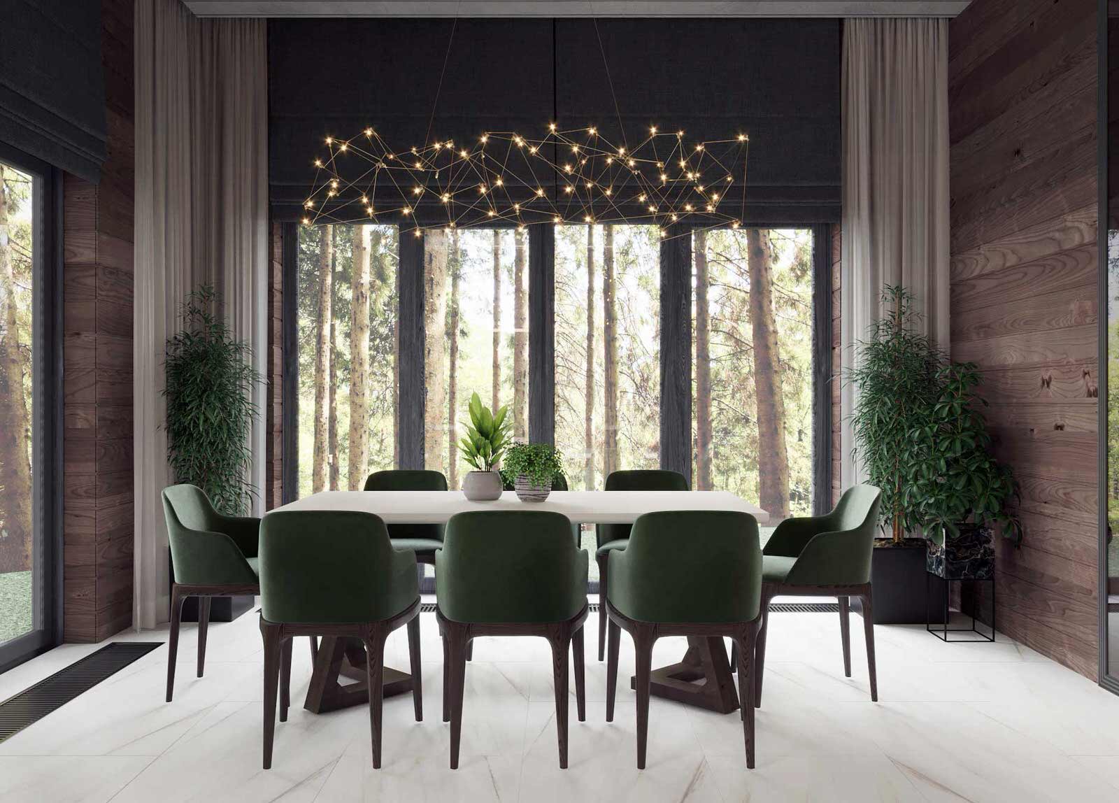 Коттедж из клееного бруса