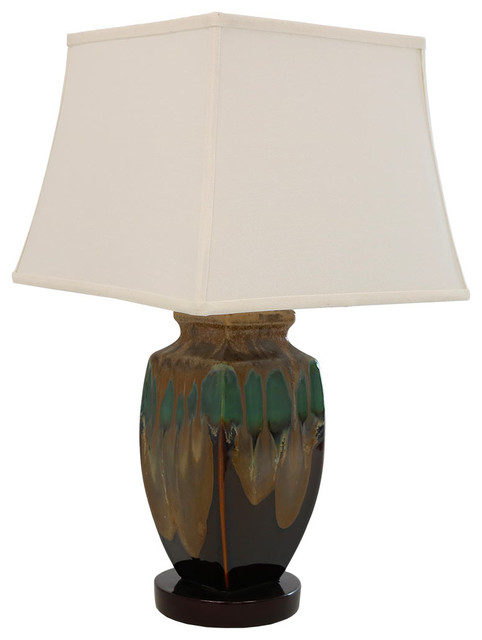 Sunnydaze Indoor Outdoor Multi Colored Ceramic Table Lamp 23 Tall Sunnydaze Indoor Outdoor Multi Colored Ceramic Table Lamp 23 Tall