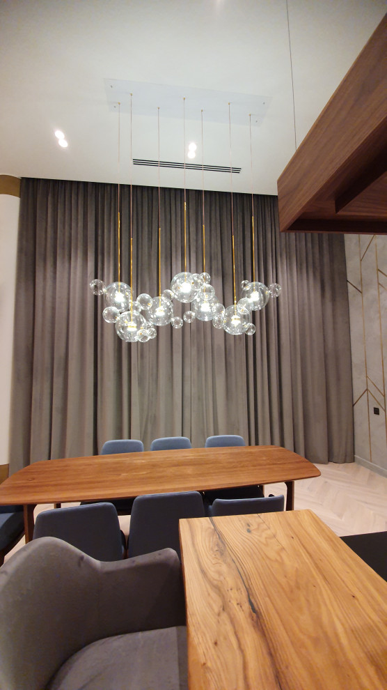 Электрокарнизы в ЖК Леонтьевский мыс