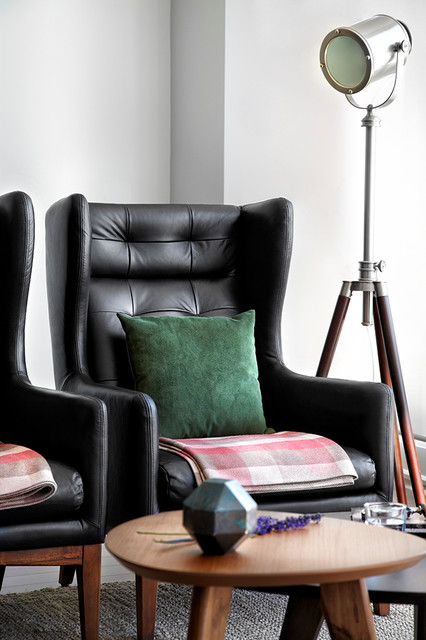 Penthouse moderne-dagligstue