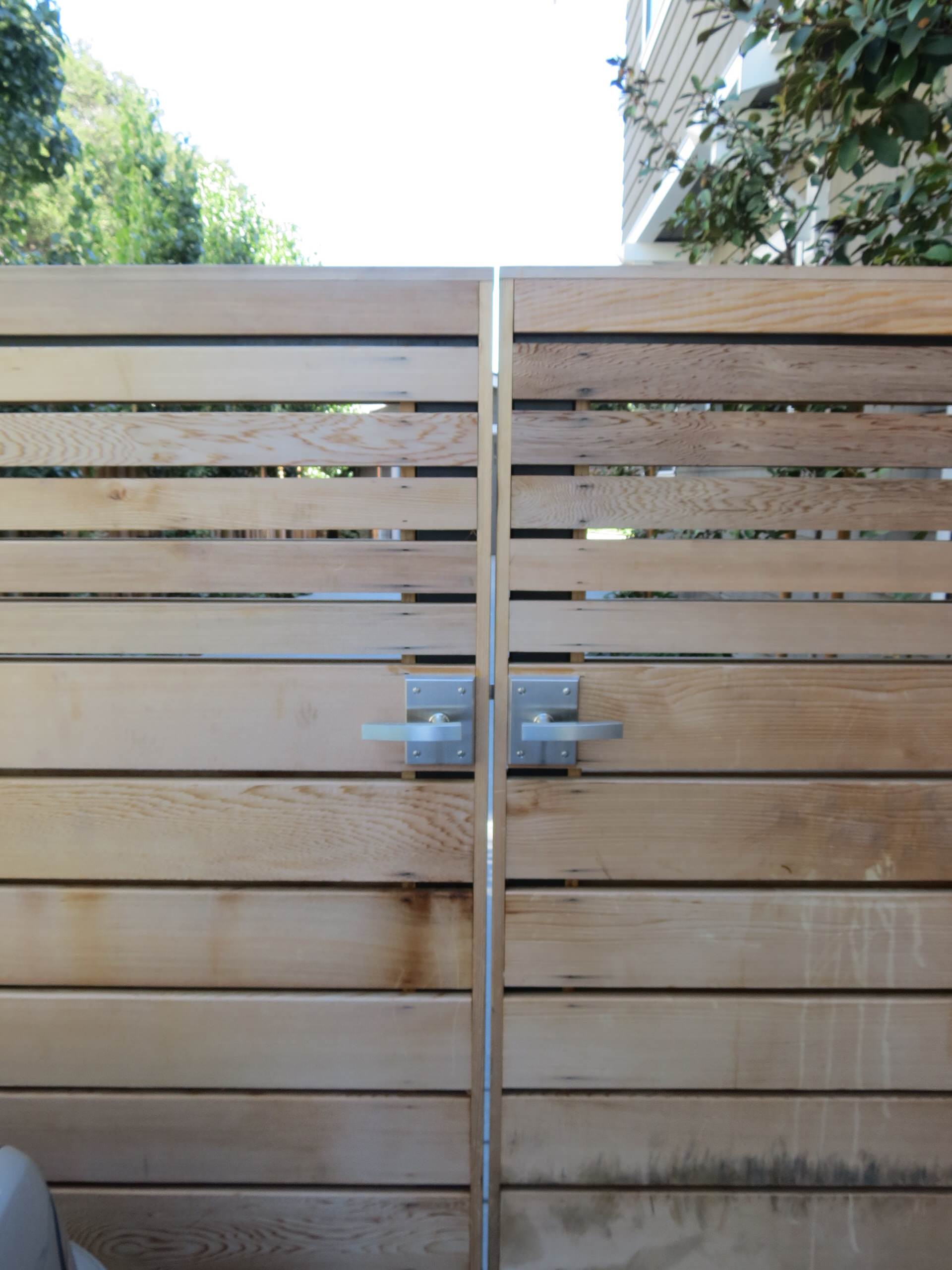 Fencing With Double Gate - Photos \u0026 Ideas | Houzz, image size:1920x2560