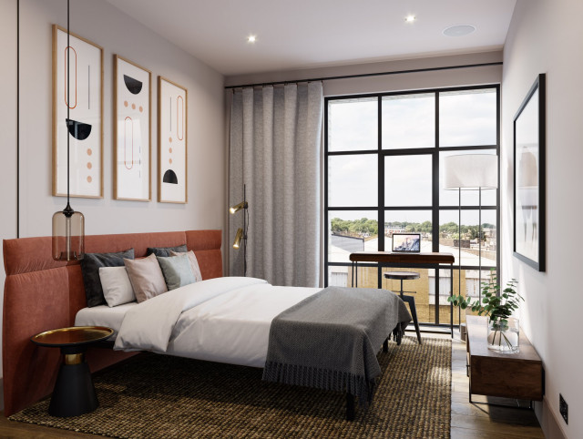 New Build contemporary-bedroom