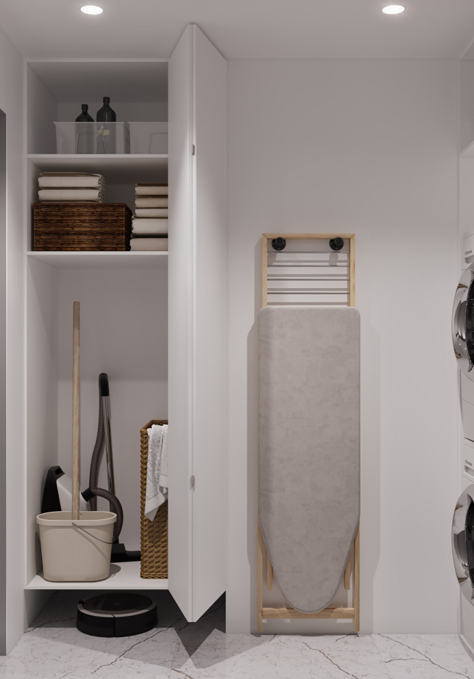 проект "Сдержанный комби на 87м2"