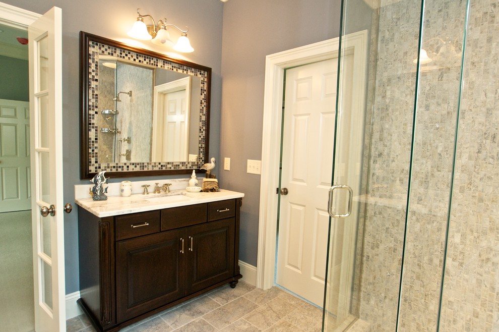 Williamsburg Bathroom shades of blue