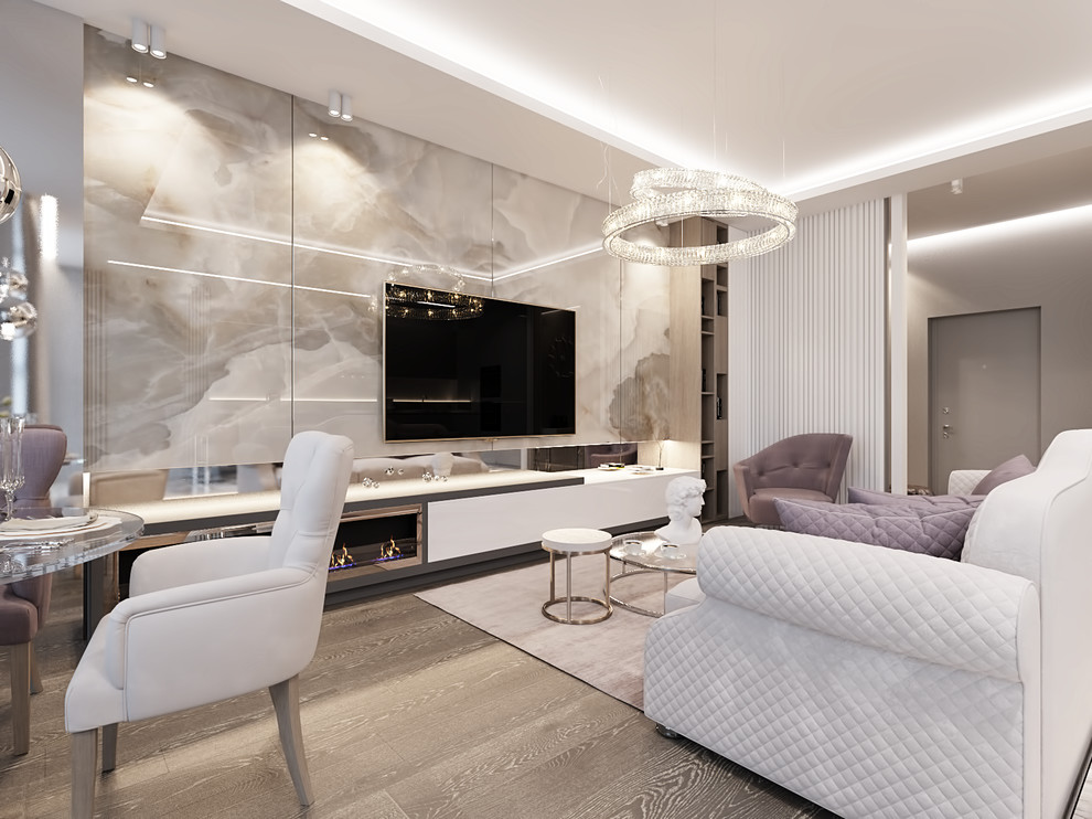 Дизайн квартиры площадью 110 кв.м в современном стиле