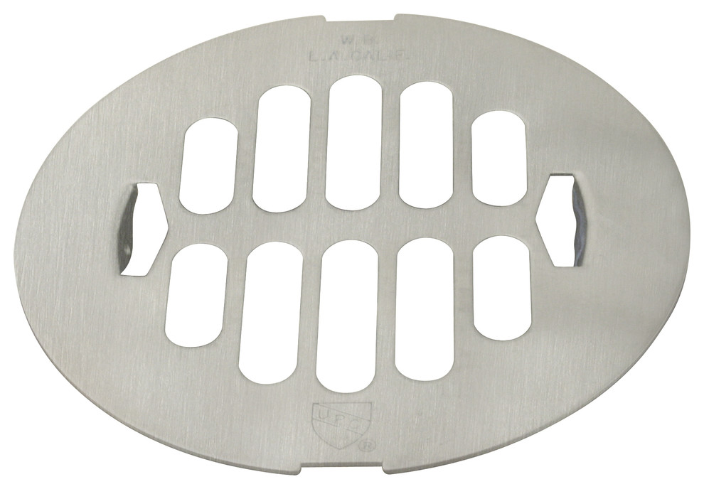 Two Post Style Large Kitchen Basket Strainers, Powdercoated White by