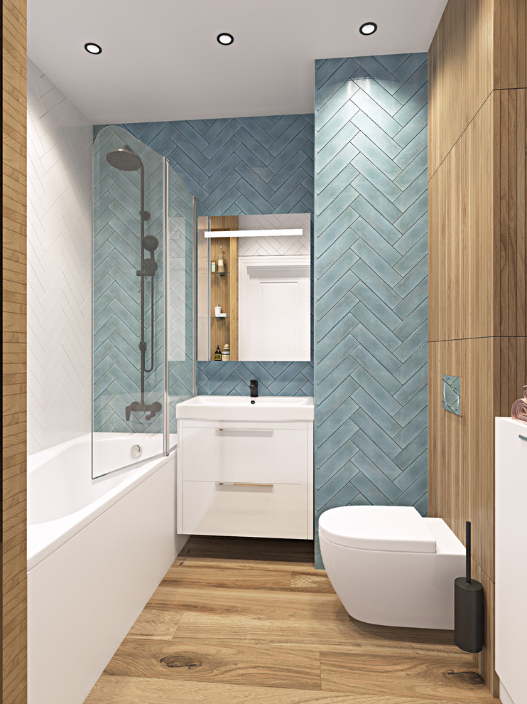 Квартира 60 кв.м  в стиле лофт + современный стиль.