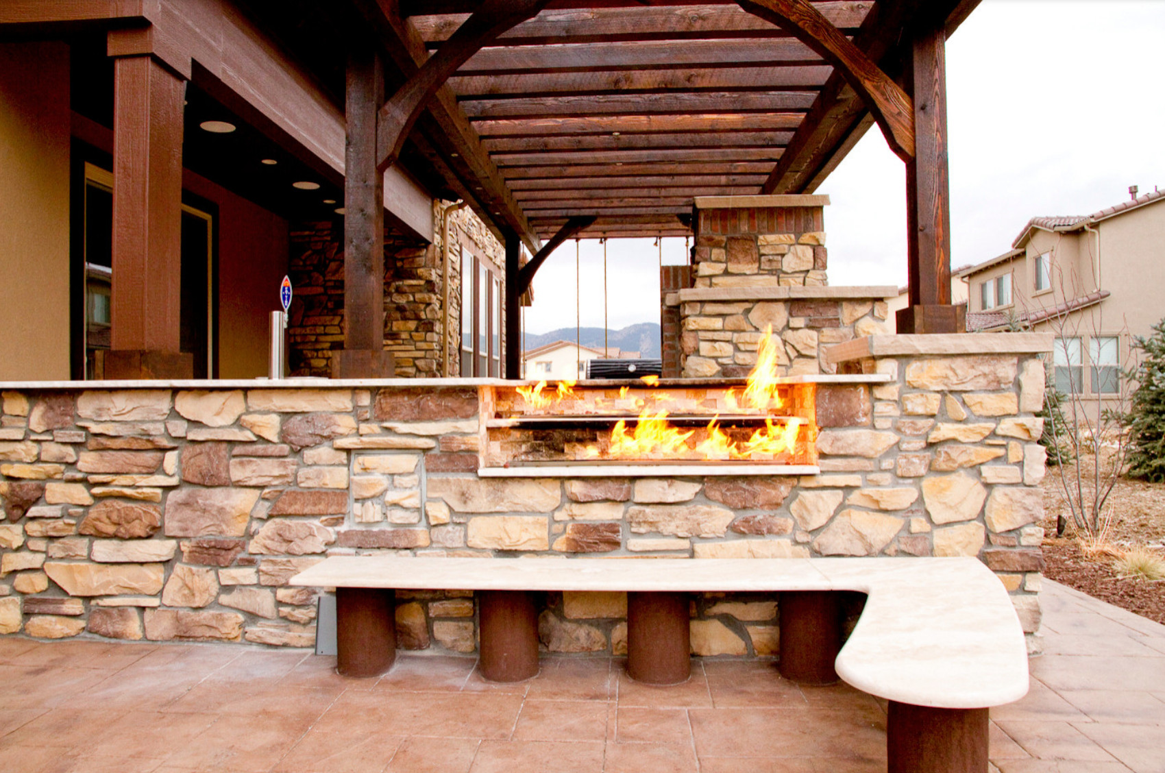 Pizza Oven Patio