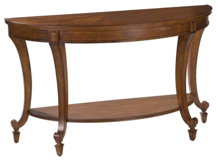 Aidan Wood Demi Sofa Traditional Console Tables by Furniture