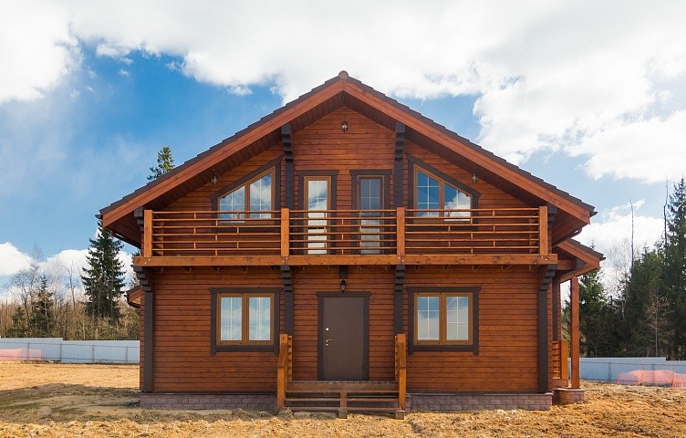 Наши работы - покрашенные дома