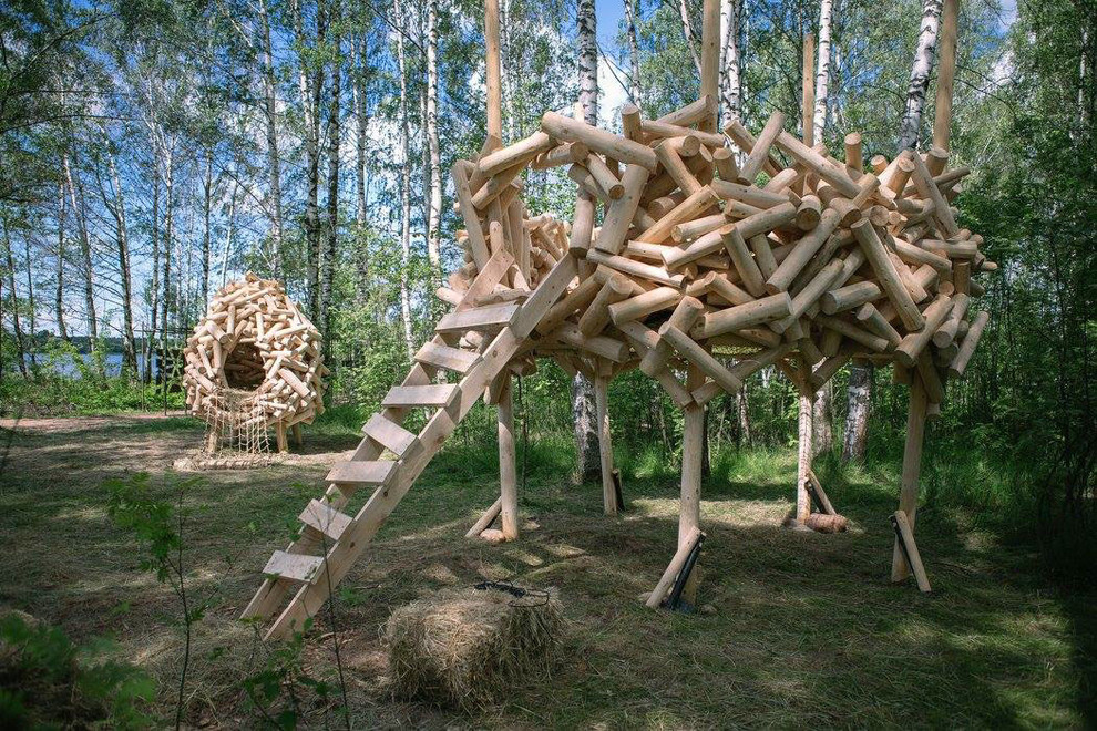 Гнезда для детского Архстояния