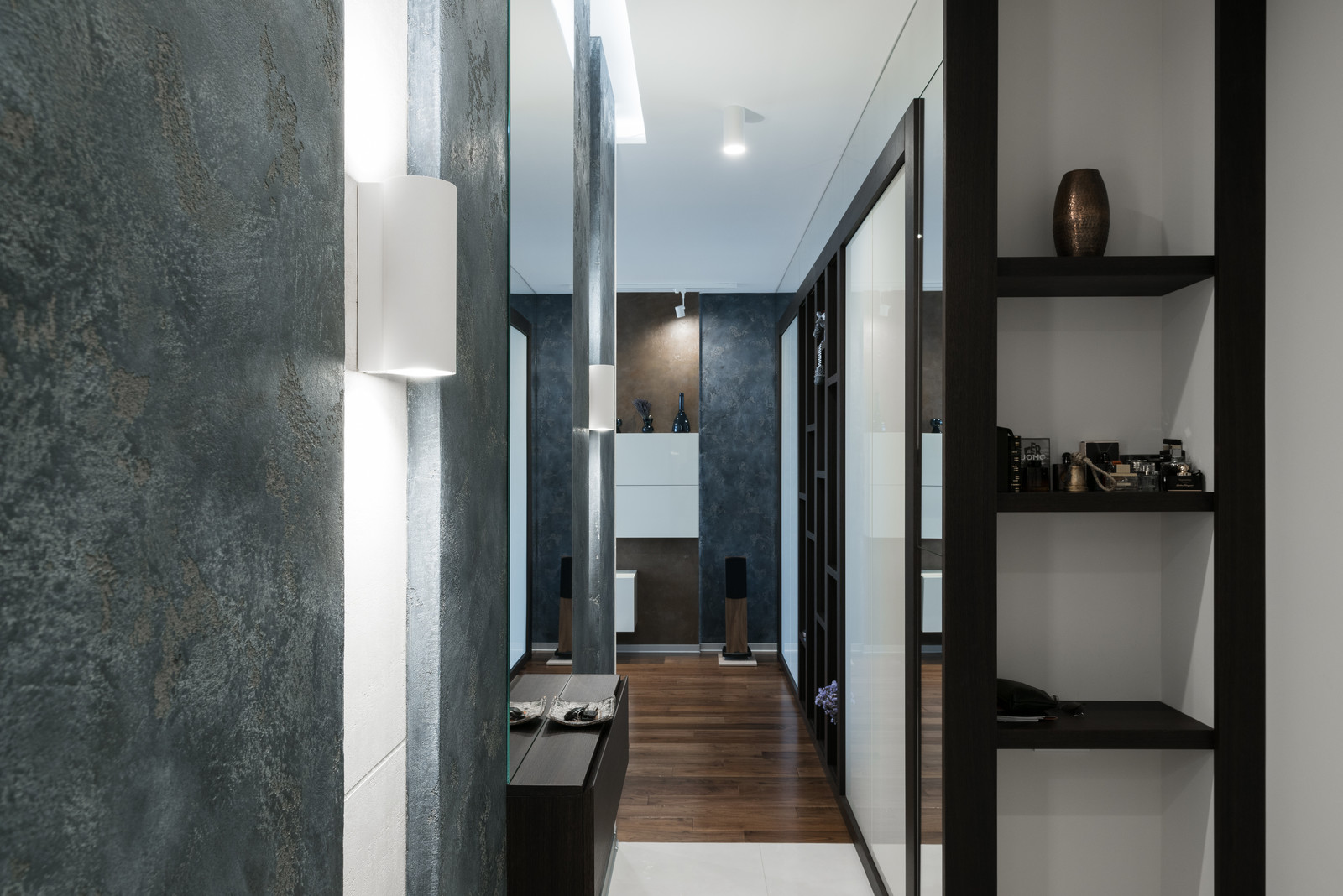 Квартира Ленинский. Контрастный минимализм