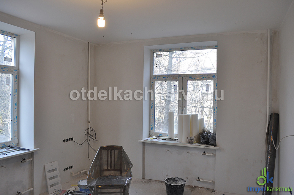 Фотографии "до": Ремонт 3-х комнатной квартиры на ул. Сердобольская