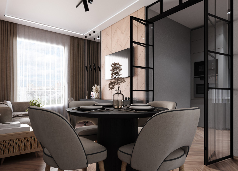 Kitchen-living room design | Дизайн кухни-гостиной