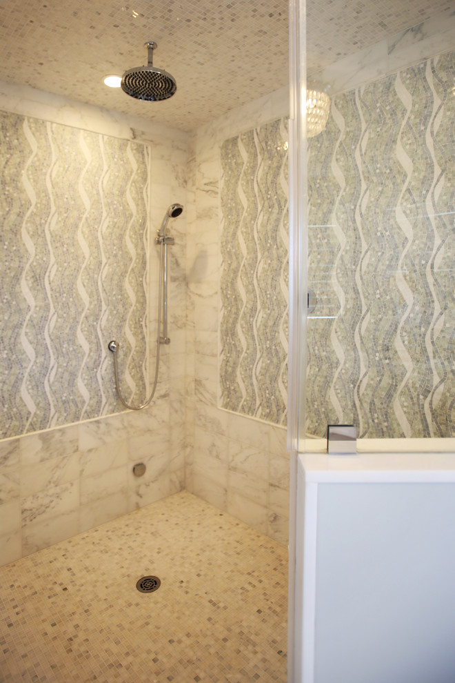 Inspiration for a large beach style bathroom in Philadelphia.