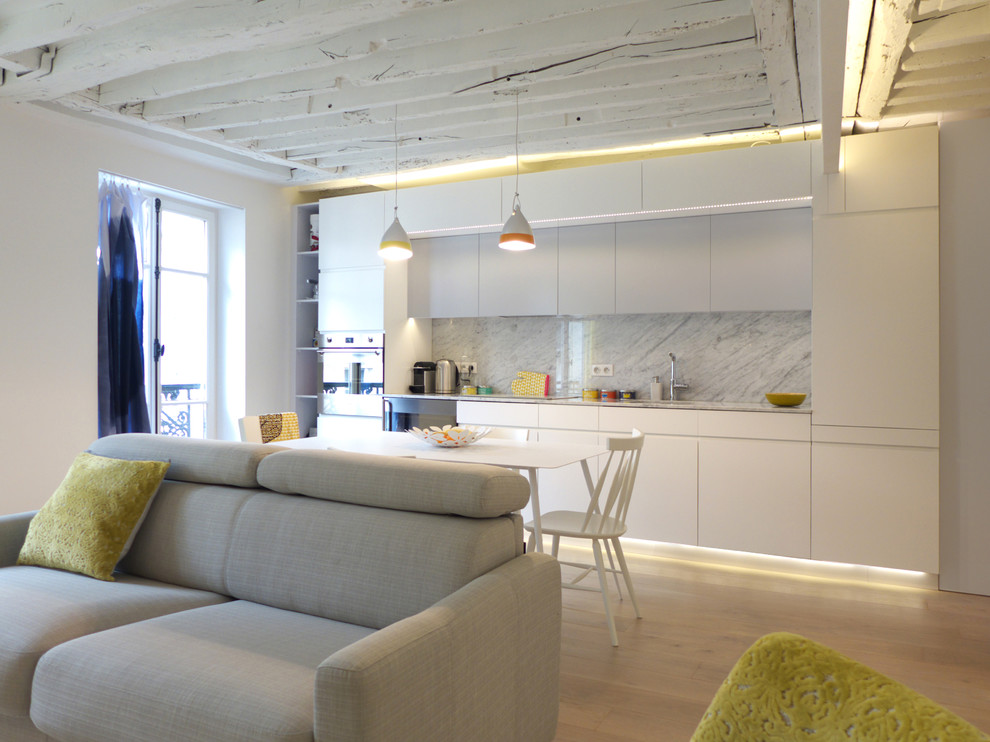 Réalisation d'un salon bohème.