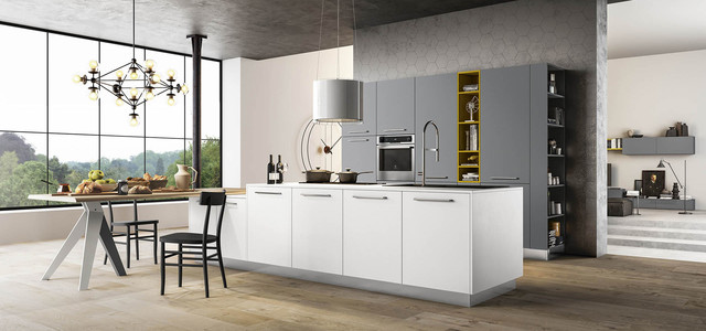 Time contemporary-kitchen