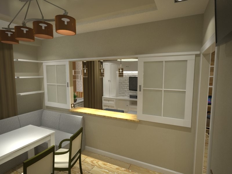 1 комнатная 45кв Крым