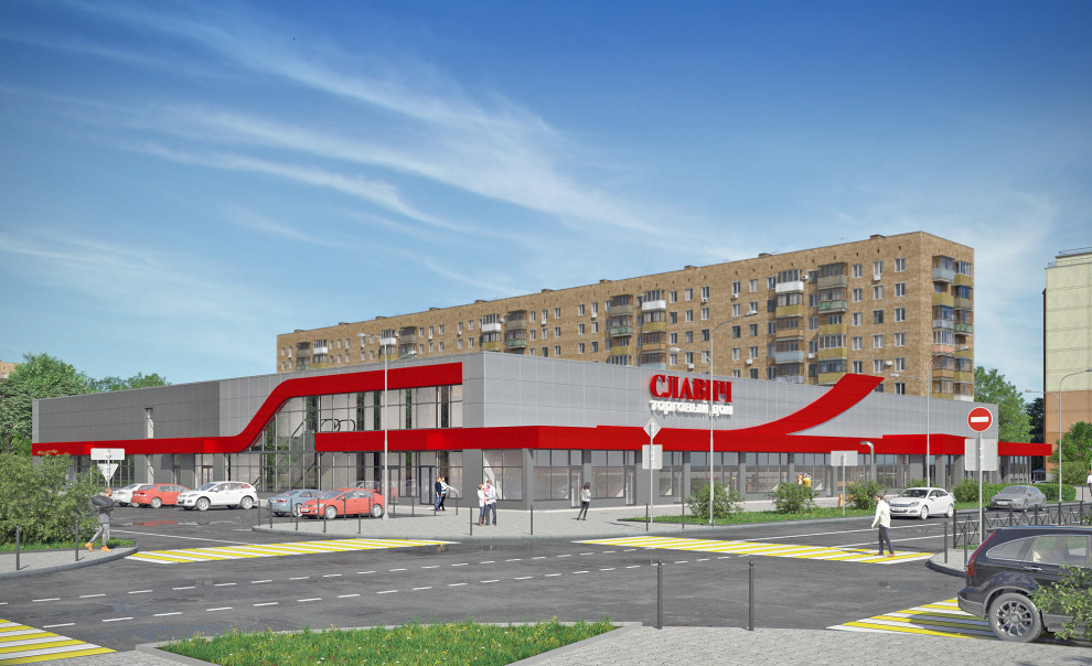 Реконструкция Торгового дома "Славич"