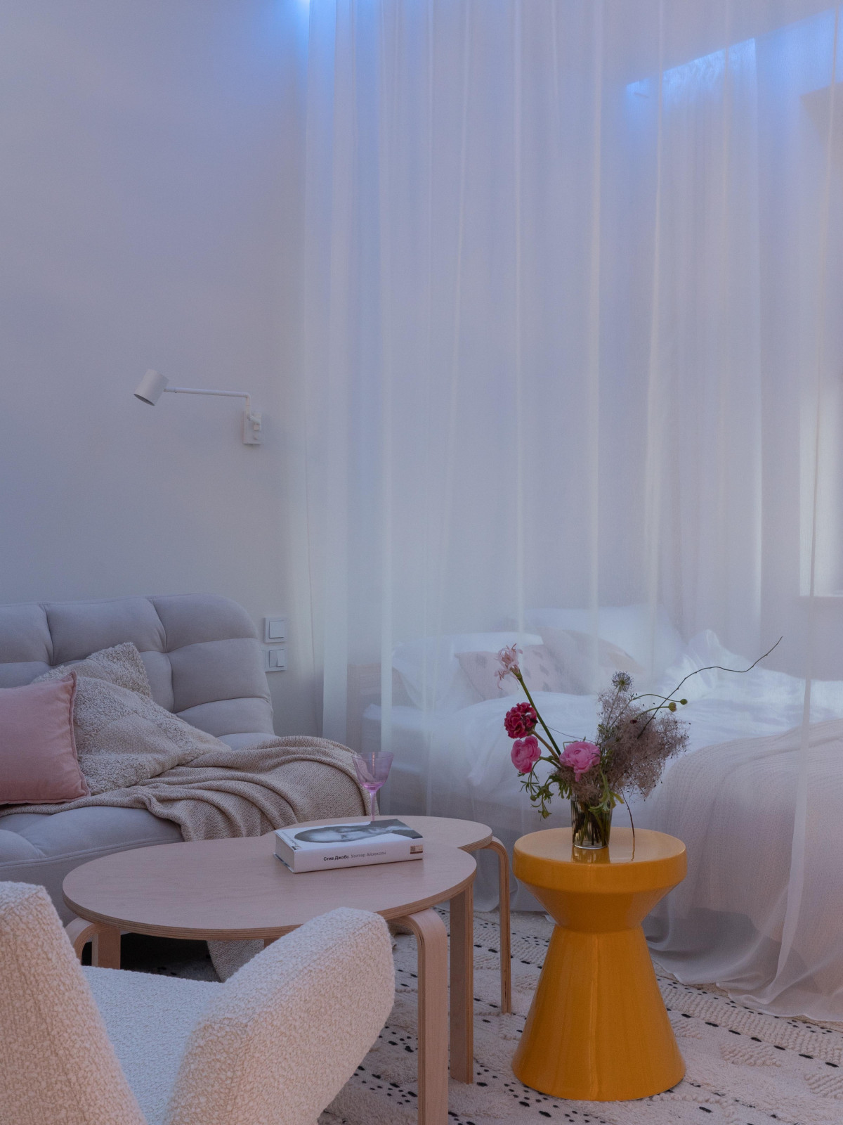 Квартира с стеклоблоками