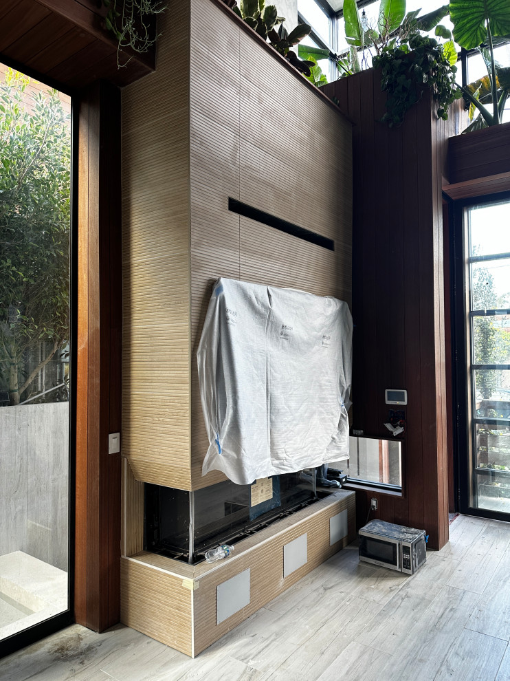 Home tile installation