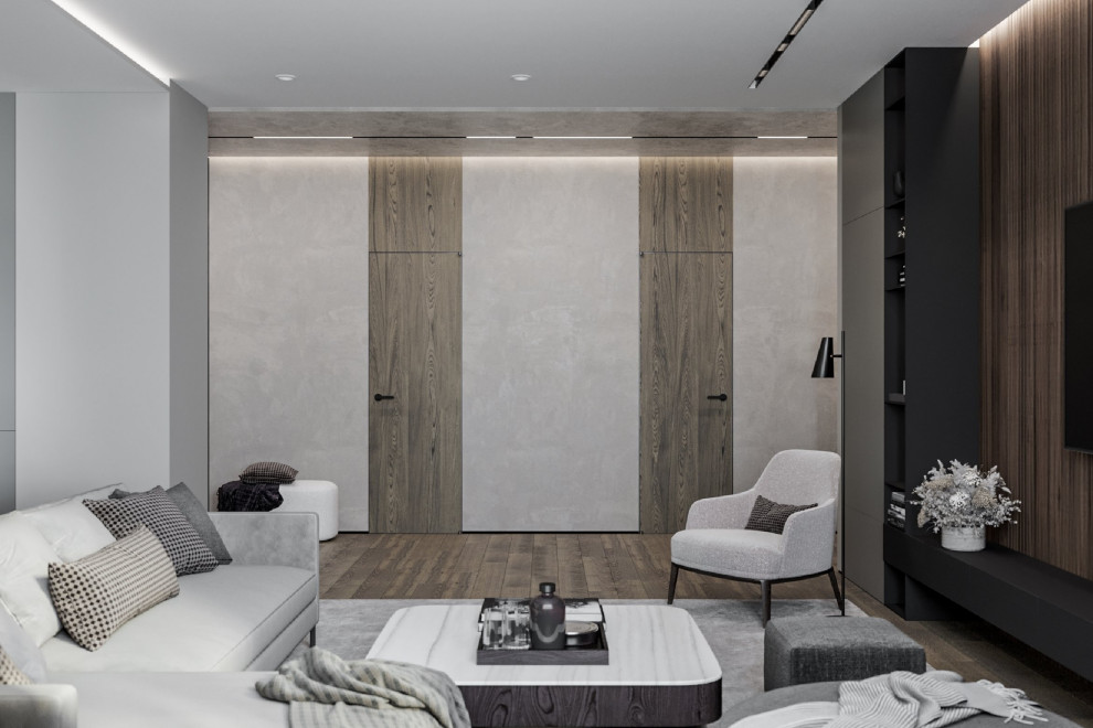 Квартира в современной стилистике в ЖК "Арбат"