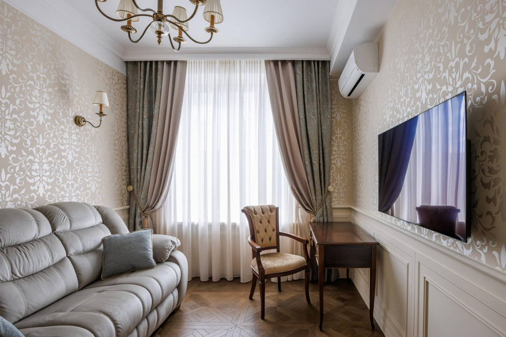 Дизайн и ремонт квартиры на 1ой Тверской-Ямской улице — Игра в классику