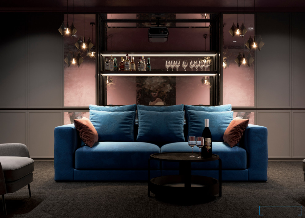 Коттедж 4 этажа