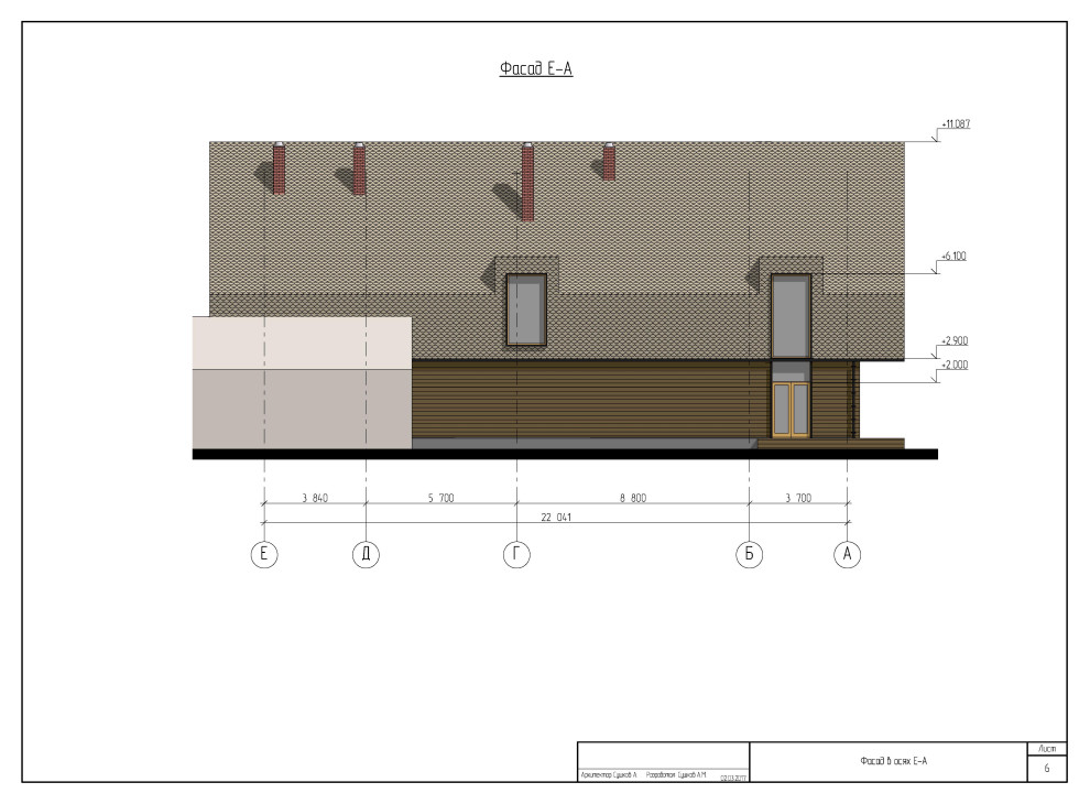 Индивидуальный жилой дом в г. Пермь 2017