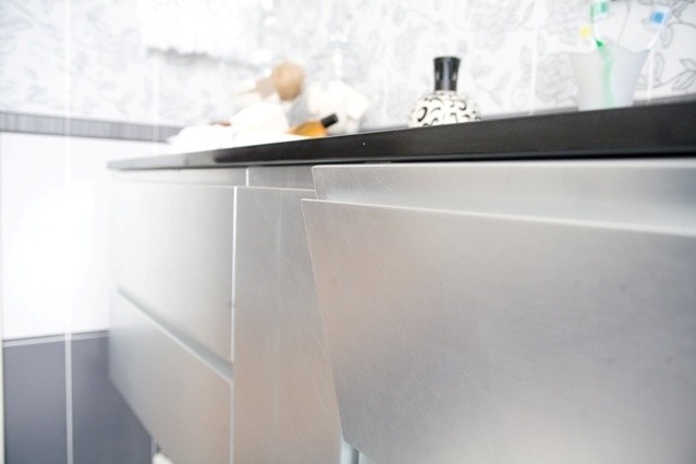 Sofisticato progetto con arredamento elegante contemporary