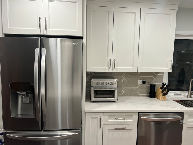 New, Bright Kitchen contemporary-kitchen