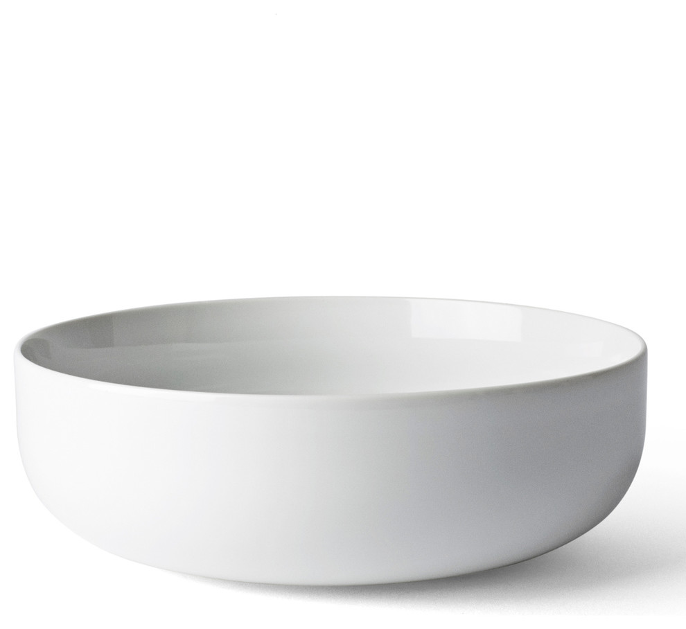 New Norm Dinnerware, Bowl, White, 8.5in