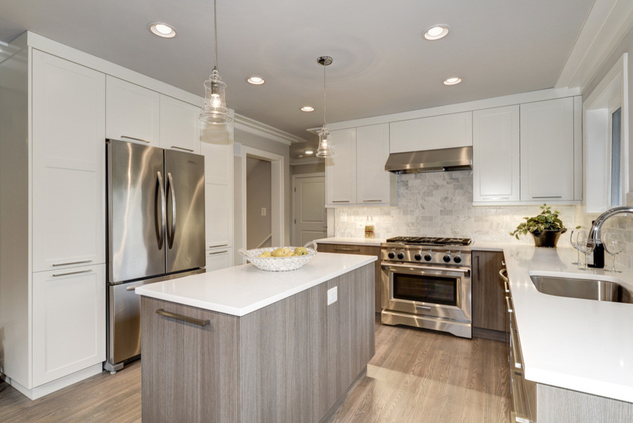 Contemporary Renovation in D.C. - Contemporary - Kitchen - DC Metro ...