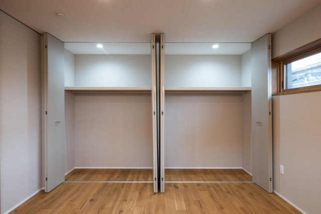 鴨宮の家 minimalistisch-schlafzimmer