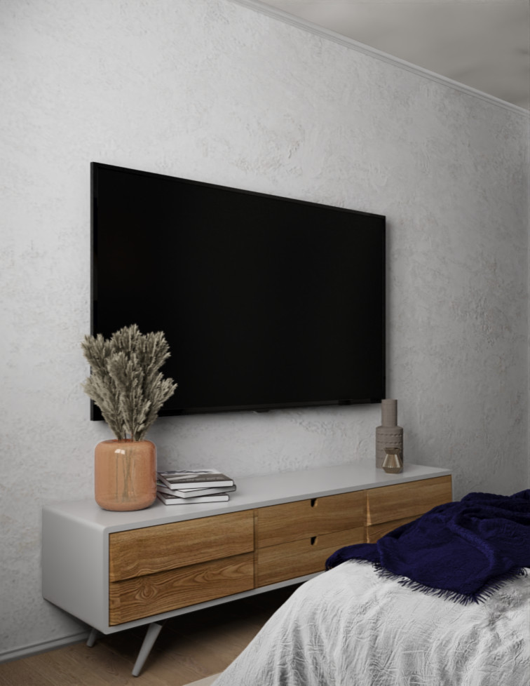 Проект спальни для семейной пары