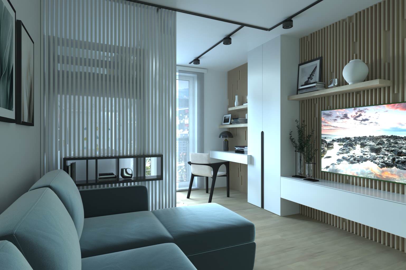 Дизайн общей комнаты с ребенком