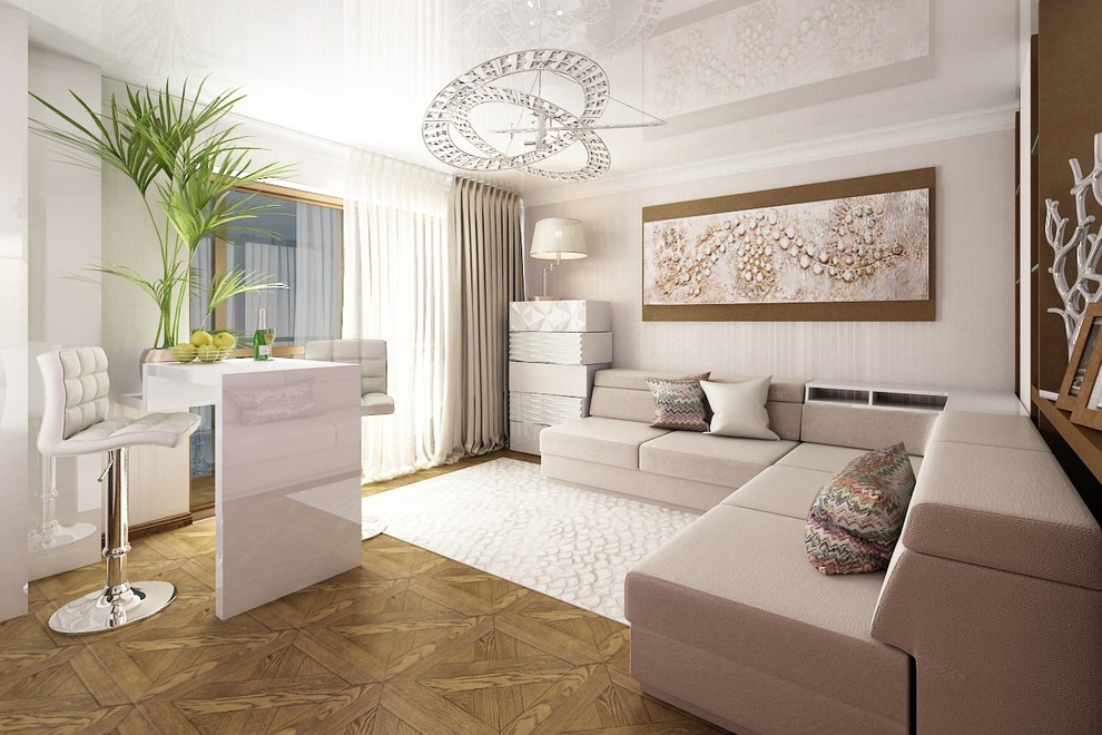 Типовая квартира - студия 1И4, 26 м.кв