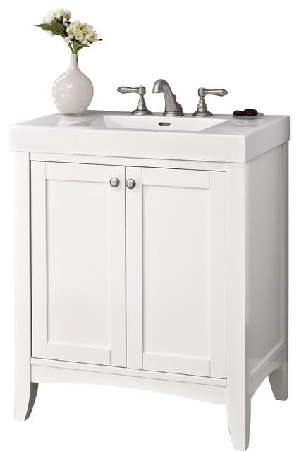 Fairmont Designs Shaker Americana 28, 28 Bathroom Vanity With Sink