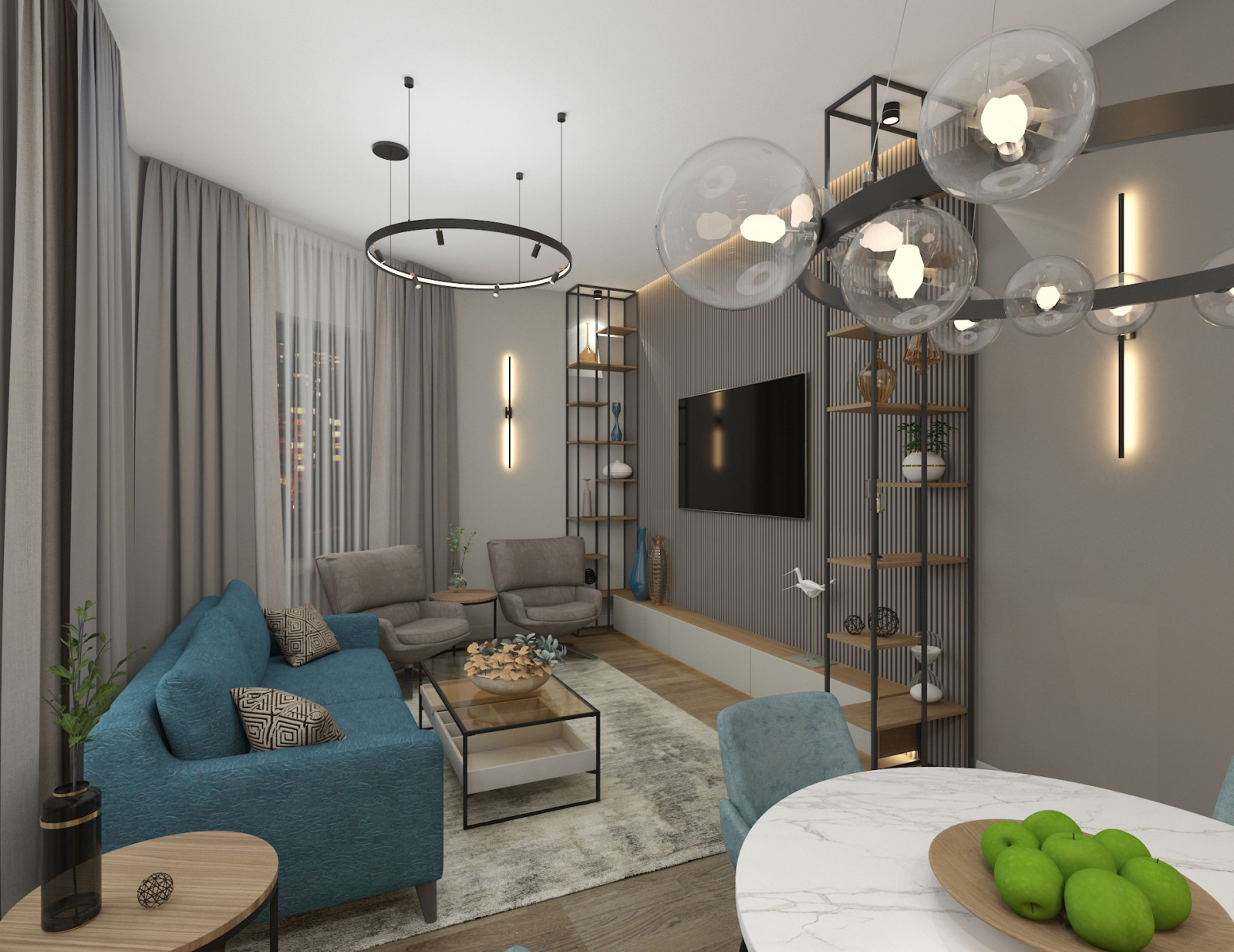 Дизайн проект в квартире в Москве