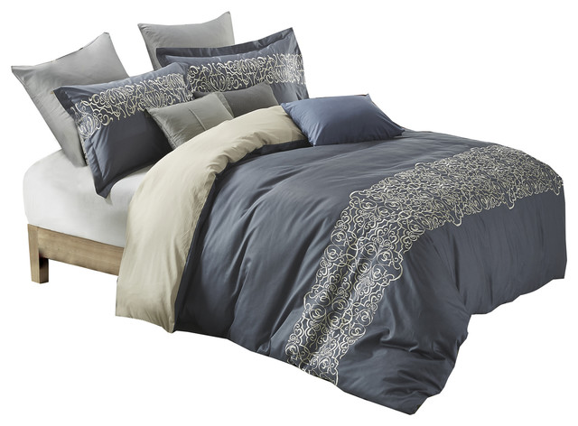 Superior 300 Thread Count Cotton Duvet Cover Set Harrison Superior 300 Thread Count Cotton Duvet Cover Set Harrison King California