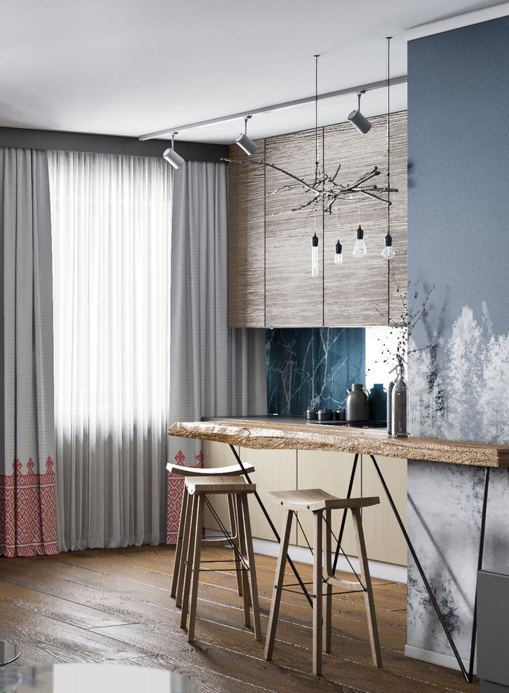 3-х комнатная квартира с элементами славянского стиля