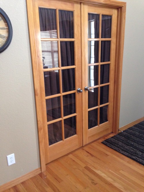 Paint or stain interior doors and trim? - 